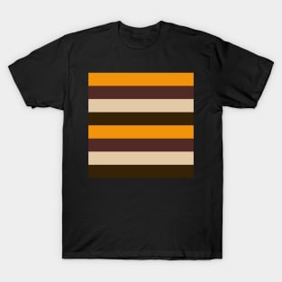 retro seventies style minimalist pattern T-Shirt